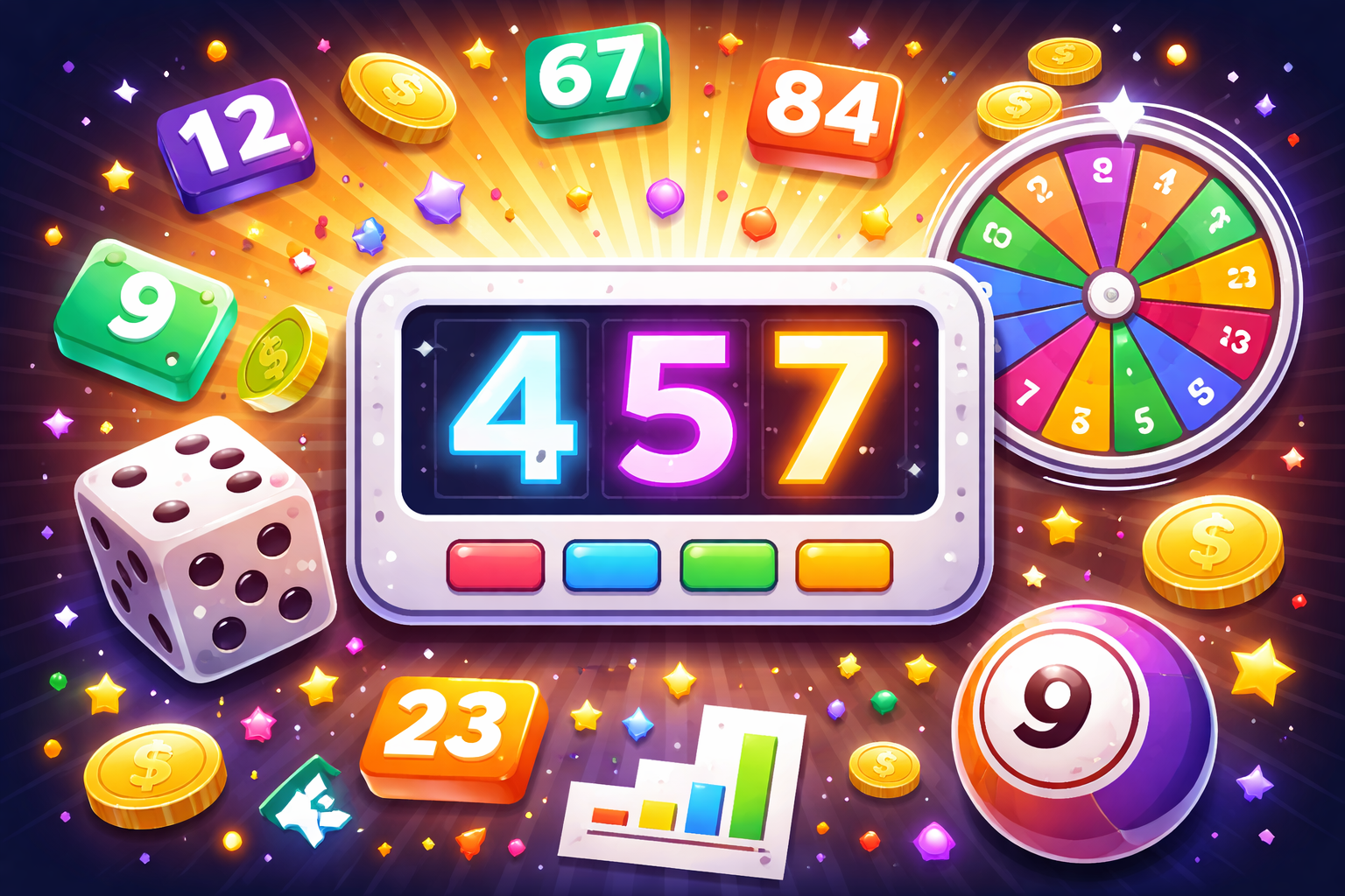 SimLottery MCP app tile